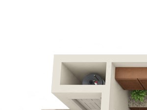 1 Bedroom 3D Floorplan
